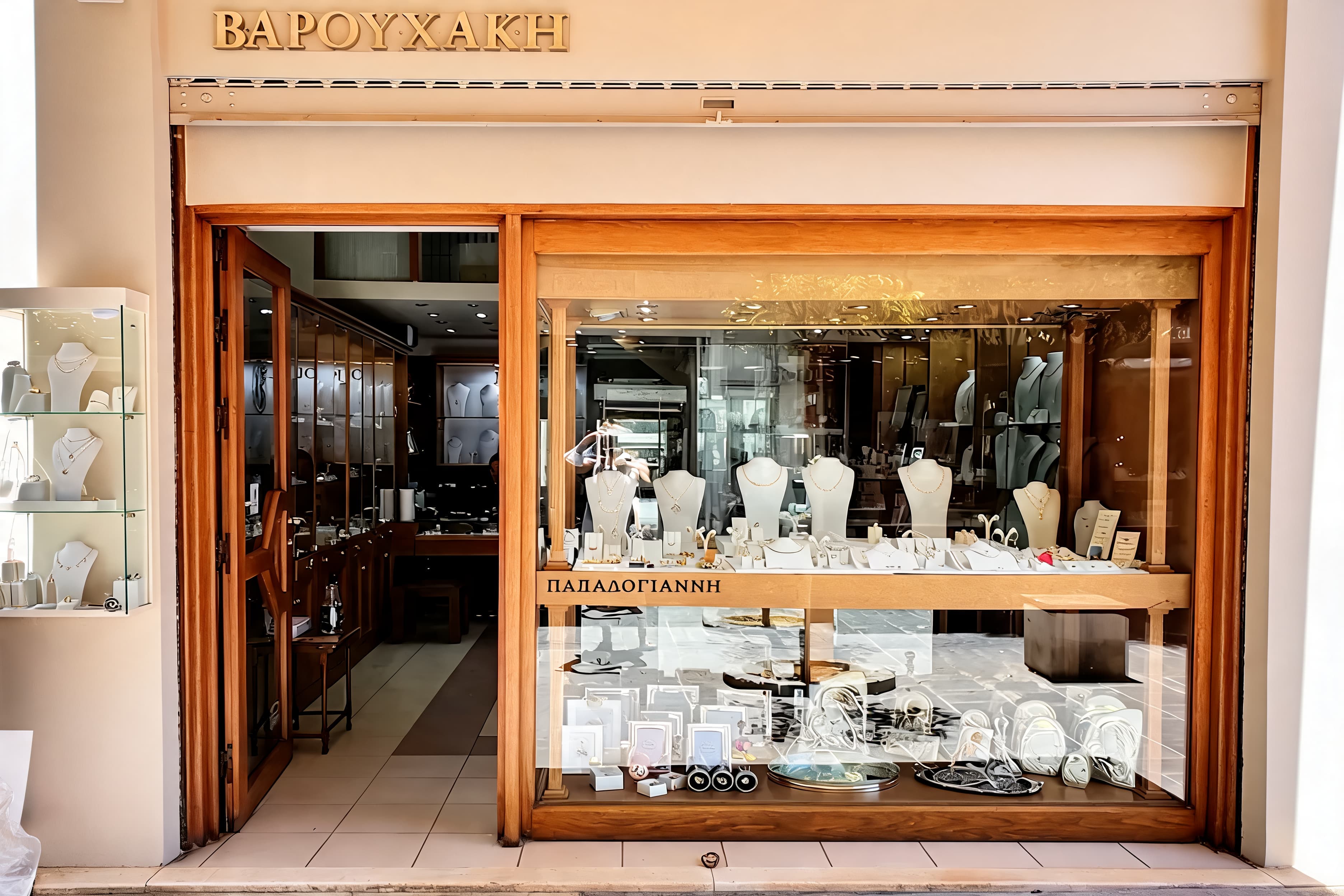Φυσικό Κατάστημα Varouchaki Jewelry στα Χανιά